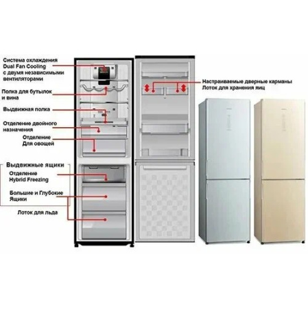 Холодильник Hitachi R-BG410PUC6X GBK