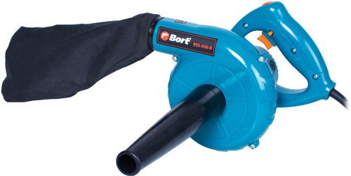 Воздуходувка Bort BSS-550-R синий