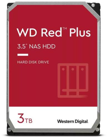 3 ТБ Жесткий диск WD Red Plus [WD30EFPX]