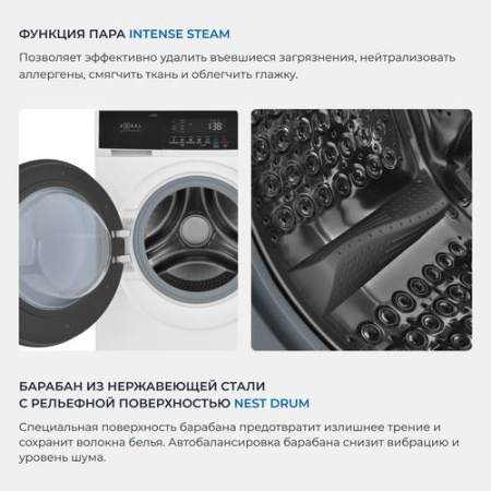 Стиральная машина ZUGEL ZWF10140I белый