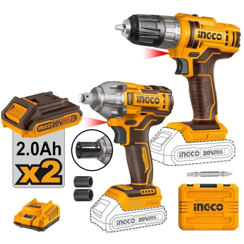 Набор электроинструмента Ingco Industrial COSLI230702 в компл 2инструм