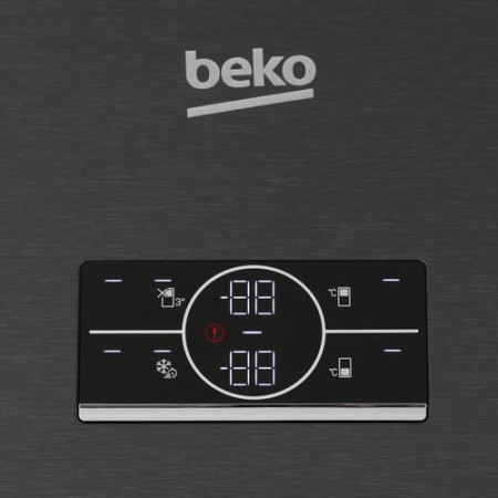 Холодильник с морозильником Beko B5RCNK4037ZXBR серый