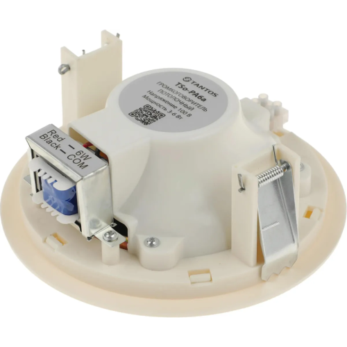 Громкоговоритель Tantos TSo-PA6a (00-00026409) потолочный 6Вт белый