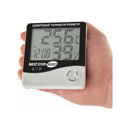 Термогигрометр настольный МЕГЕОН 20207 (00000006427)