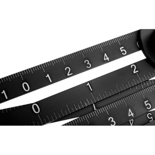 Линейка/угольник Gigant GAR-6-130 130 мм/алюминиевая 6-сторонняя/копировальный шаблон