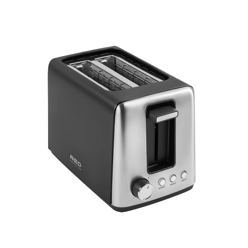 Тостер Red Solution RT-44 темно-серый/серебристый