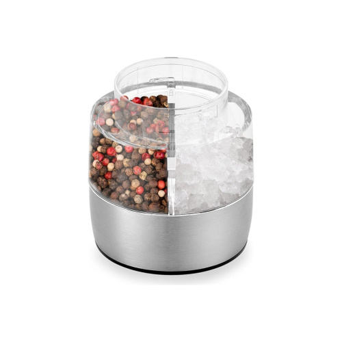 Перечница электрическая Kitfort КТ-6013-2 белый/серебристый