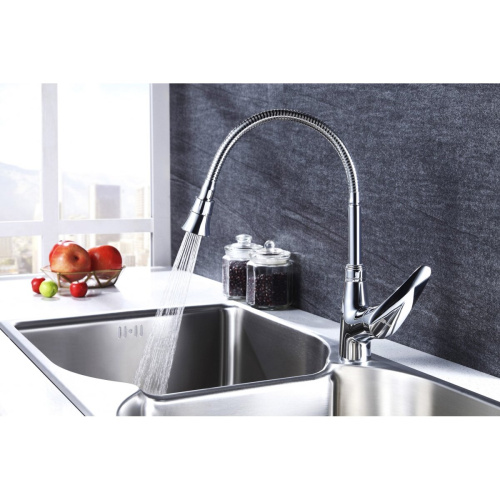 Смеситель для кухни LEMARK Linara (LM0413C) гиб. излив, хром