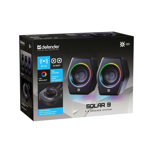 Колонки DEFENDER Solar 9 (65939)