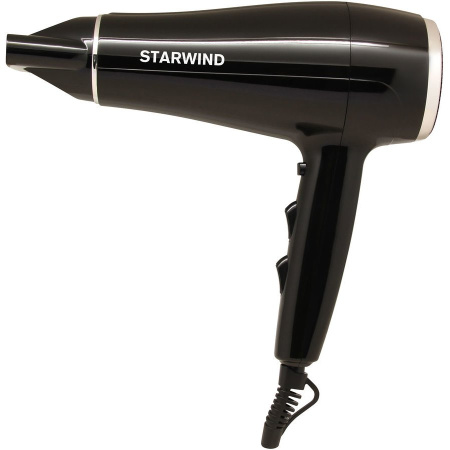 Фен Starwind SHD 7080 черный/хром