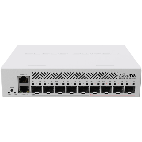 Коммутатор MIKROTIK CRS310-1G-5S-4S+IN 9port