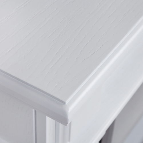 Портал каминный из МДФ RealFlame Islandia 60 белый, для очага Saphir 60