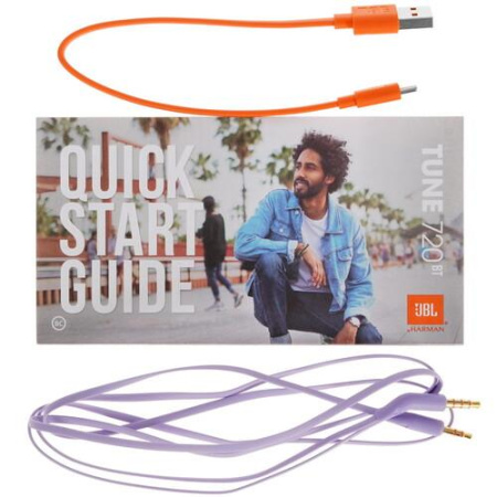 Беспроводные/проводные наушники JBL Tune 720BT фиолетовый