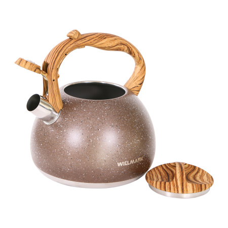 Чайник WILLMARK WTK-4022SS коричневый