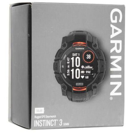 Спортивные часы Garmin Instinct 3 Solar 50mm