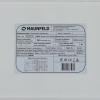 Холодильник с морозильником MAUNFELD MFF200NFSBE черный