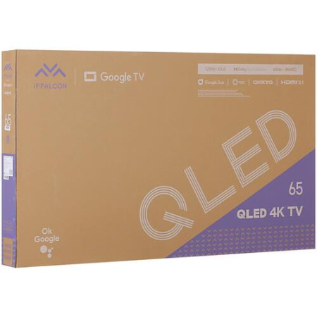 65" (163 см) LED-телевизор iFFALCON iFF65Q72 черный