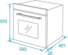Духовой шкаф Weissgauff EOM 206 BM черный