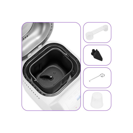 Хлебопечь Kitfort КТ-312 белый