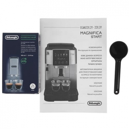 Кофемашина автоматическая DeLonghi ECAM 220.22.GB черный
