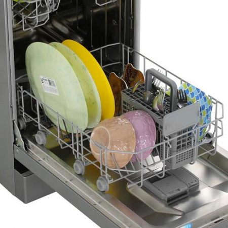 Посудомоечная машина Indesit DFS 1C67 S серебристый
