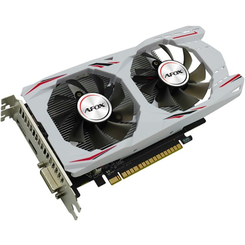 Видеокарта Afox Nvidia GeForce GTX 1050TI 4Gb AF1050TI-4096D5H7-V8 PCI-E 128bit GDDR5 1291/7000 DVIx1 HDMIx1 DPx1 HDCP Ret