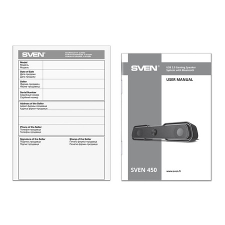 Акустическая система SVEN 450 чёрный