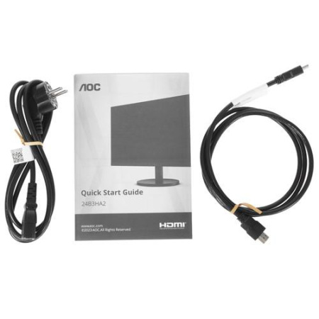 23.8" Монитор AOC 24B3HA2 черный