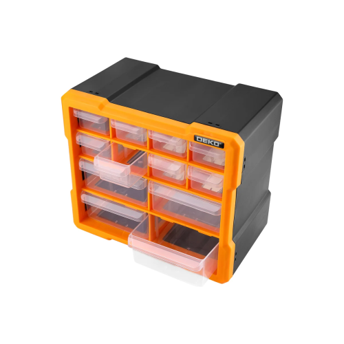 Ящик для инструментов DEKO Smart box 12 (085-3004) оранжевый