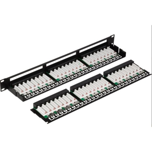 Патч-панель Lanmaster TWT-PP48/1U-U5E 19" 1U 48xRJ45 кат.5e UTP