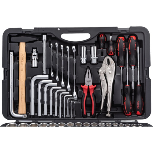 Набор инструмента Force 41421R с 6-ти гран. головками 142 предмета