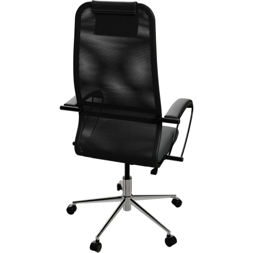 Кресло МЕТТА SU-B-8 (ZDA.12.1.2A2) сетка/ткань, черный