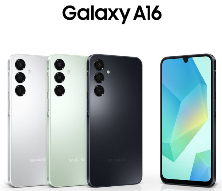 Смартфон Samsung Galaxy A16 4/128 Гб Мятный