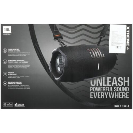 Портативная колонка JBL Xtreme 4, черный