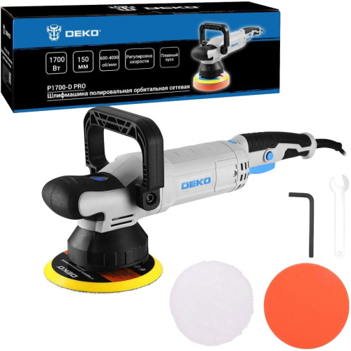 Полировальная машина Deko P1700-D Pro (083-1048)
