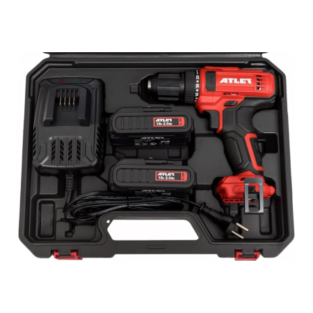 Дрель-шуруповерт аккумуляторная ATLET CDT218D5