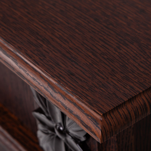 Электрокамин RealFlame Philadelphia 25,5/26 DN орех с очагом 3D Cassette 630