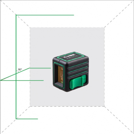 Лазерный уровень ADA Cube Mini Green Basic Edition (А00496)