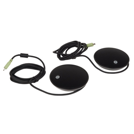 Микрофон проводной Logitech ConferenceCam Group 2.4м черный