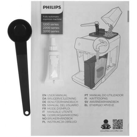 Кофемашина автоматическая Philips EP3221/40 черный