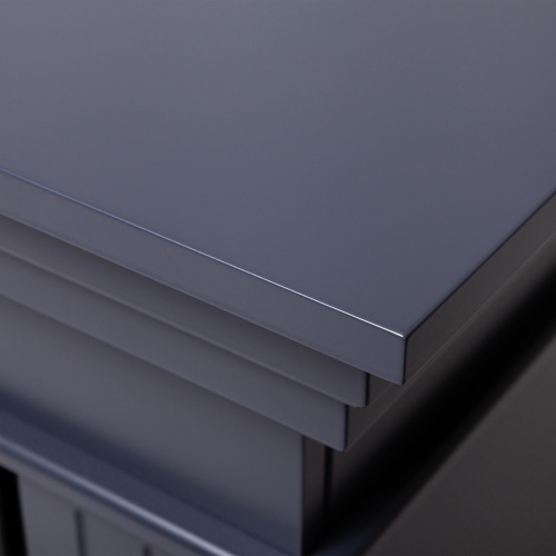 Портал каминный из МДФ RealFlame Ontario 52 серый, под очаг Joker 52