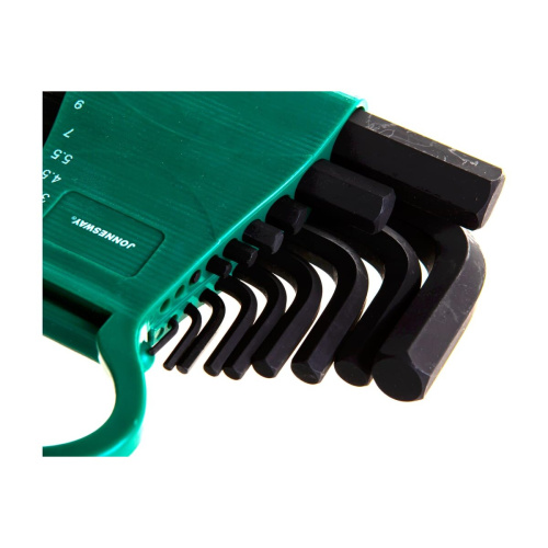 Набор ключей шестигранных Jonnesway H01MH118S (48732) угловых 18 пр.