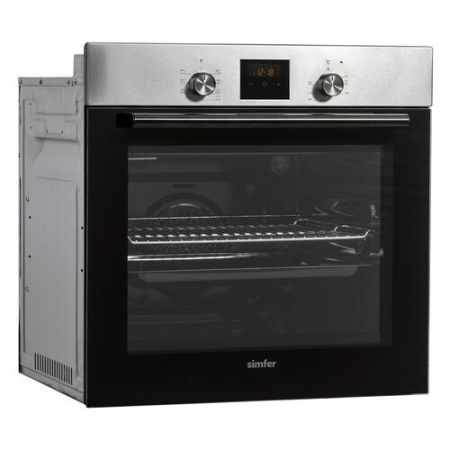 Электрический духовой шкаф Simfer B6EM56070 серебристый
