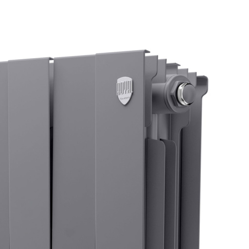 Биметаллический радиатор отопления Royal Thermo PianoForte 500 серебристый 4 секции