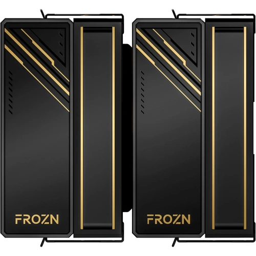 Кулер ID-COOLING Frozn A620 GDL LGA1700/1200/115X/AM5/AM4 (TDP 260W, PWM, черно-золотой, 6 тепл.трубок + медная база, Dual Fan 120mm) RET