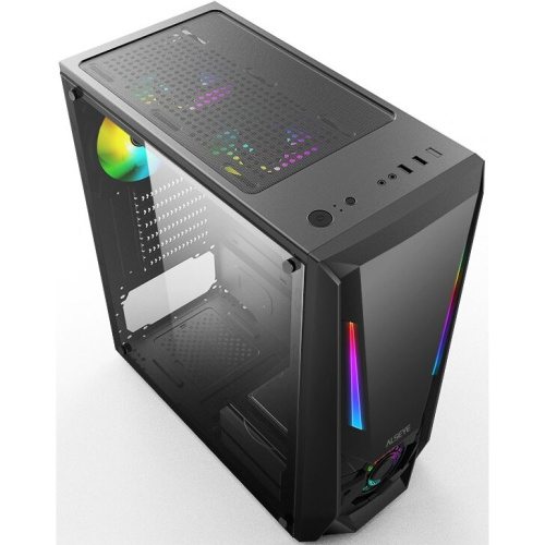 Корпус ALSEYE Reactor-B Mini-ITX/Micro ATX/ATX USB2.0*2+HD Audio+USB3.0*1 USB2.0*2+HD Audio+USB3.0*1