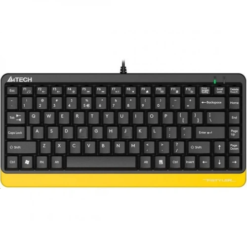 Клавиатура + мышь A4Tech Fstyler F1110 (F1110 Bumblebee) клав черный/желтый мышь черный/желтый USB Multimedia
