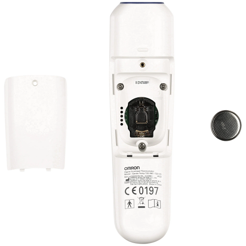 Термометр инфракрасный Omron MC-720-E белый