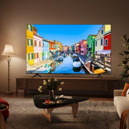 50" (127 см) LED-телевизор TCL 50C655 черный