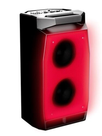 Портативная аудиосистема Урал Молния 900, черный